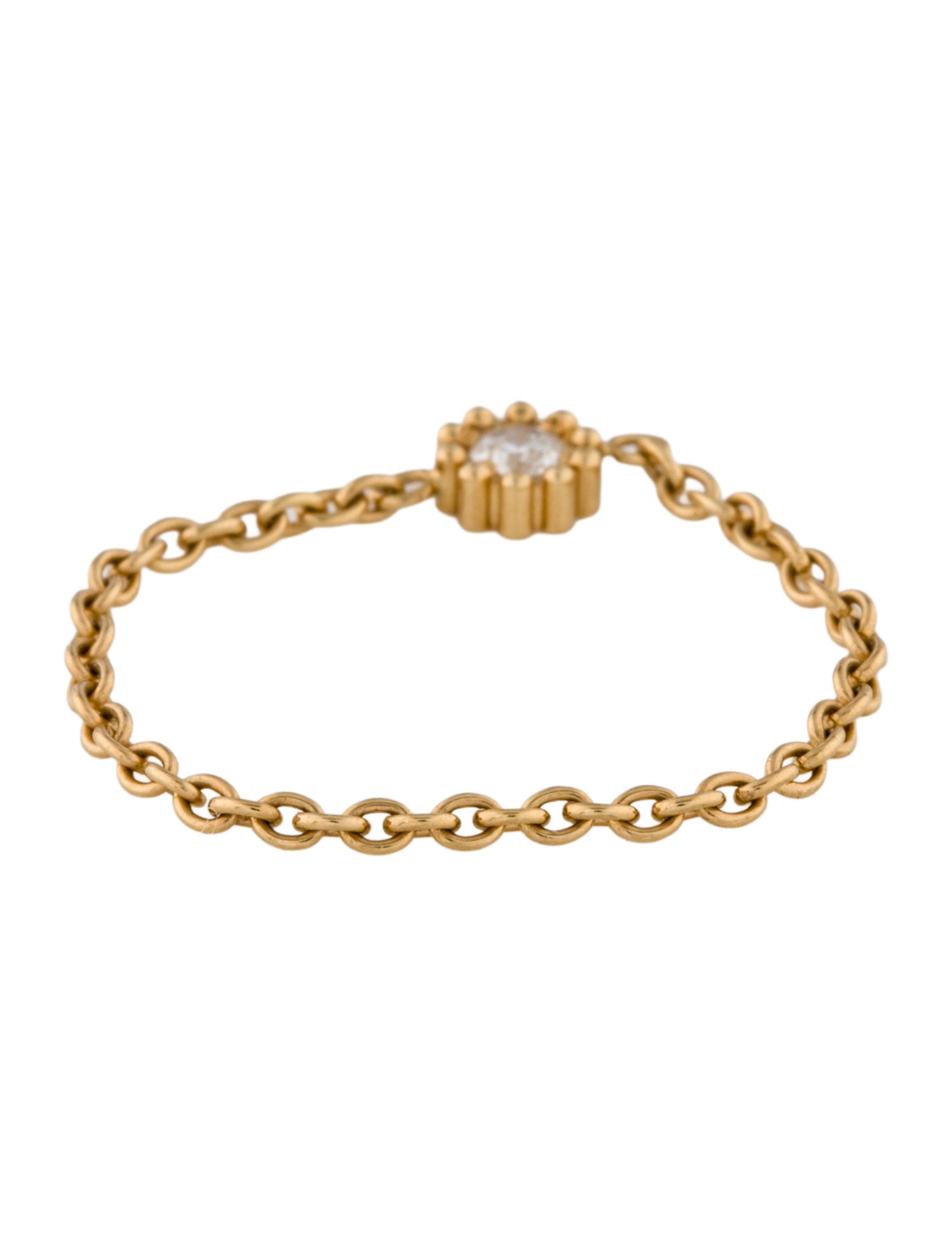 Christian Dior 18K Diamond Mimirose Ring